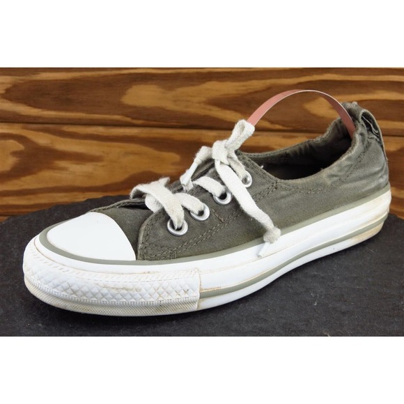 Converse all Star Women Size 5 M Gray Low Top‎ Fabric - Picture 1 of 7